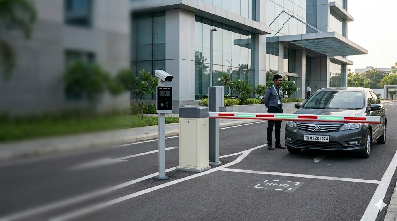 Biometric face recognition system installed by Raise Solutions Vijayawada