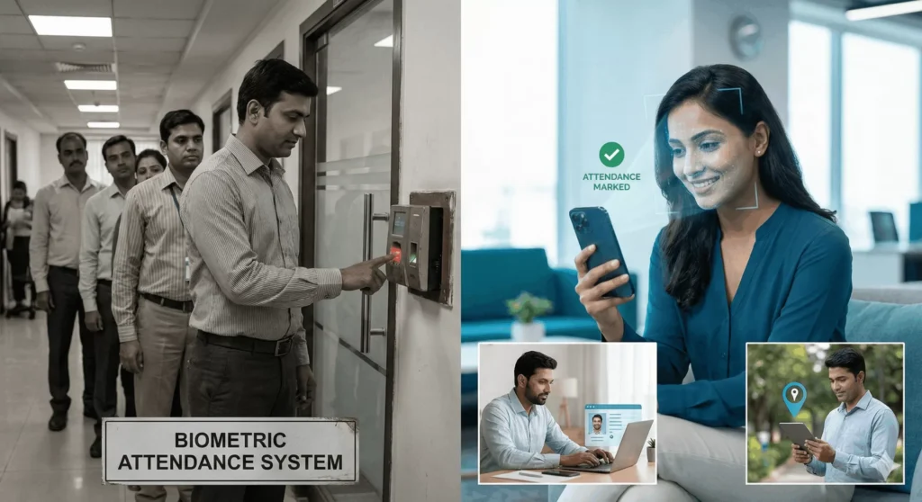 biometric Attendance System vs Manual Attendance